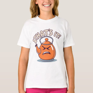 Camiseta Sobrecalentado - divertida tetera silbadora