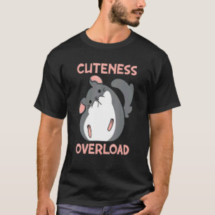 Camiseta Sobrecarga de atención Mascota Rodent Cute Chinchi