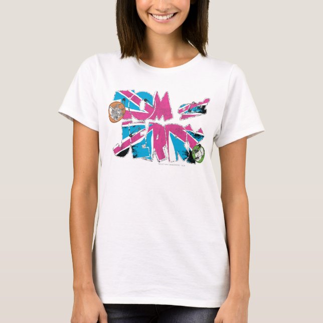 Camiseta Sobrecarga de Tom y Jerry UK (Anverso)
