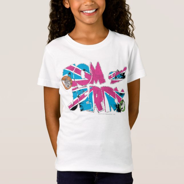 Camiseta Sobrecarga de Tom y Jerry UK (Anverso)