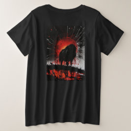 Camiseta sobredimensionada al toro