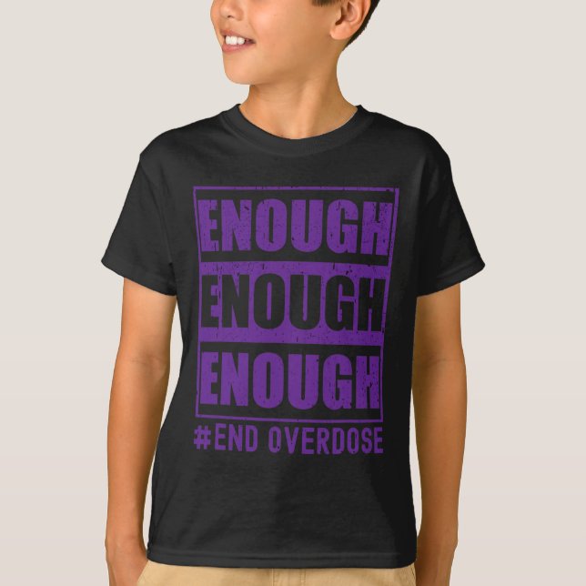 Camiseta Sobredosificación Conciencia suficiente sobredosis (Anverso)