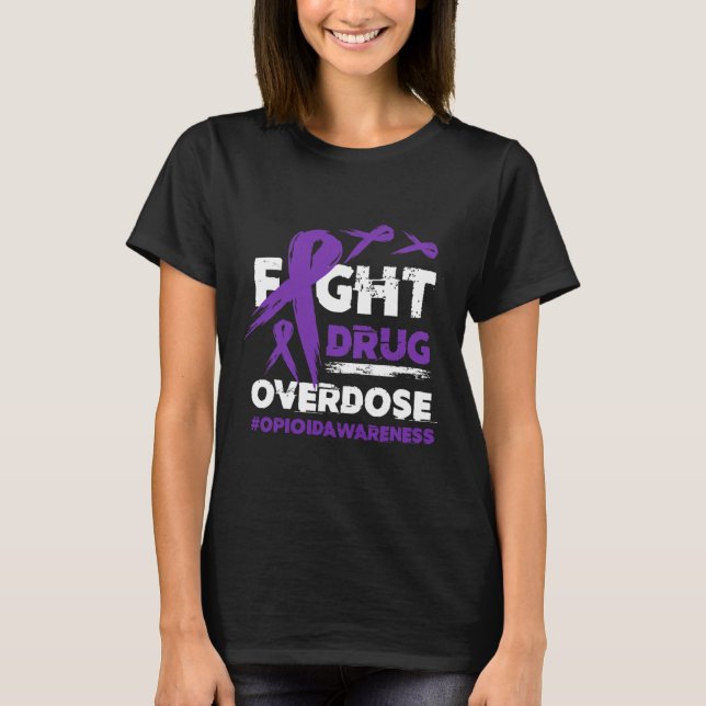 Camiseta Sobredosificación de fármacos de combate Sobredosi (Anverso)