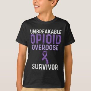 Camiseta Sobredosificación Opioide Sensibilización Sobreviv