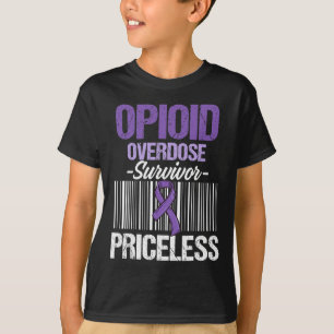 Camiseta Sobredosificación Opioide Sensibilización Sobreviv