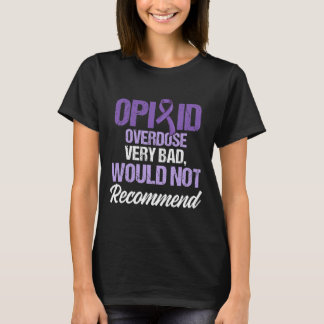 Camiseta Sobredosis Opioide Sensibilización Sobreviviente G