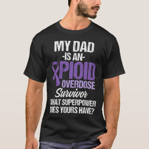 Camiseta Sobredosis Sensibilización Sobreviviente Guerrero