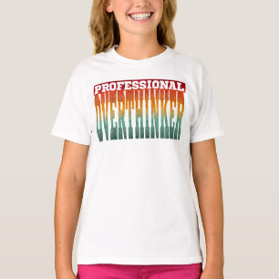 Camiseta Sobrepensador profesional