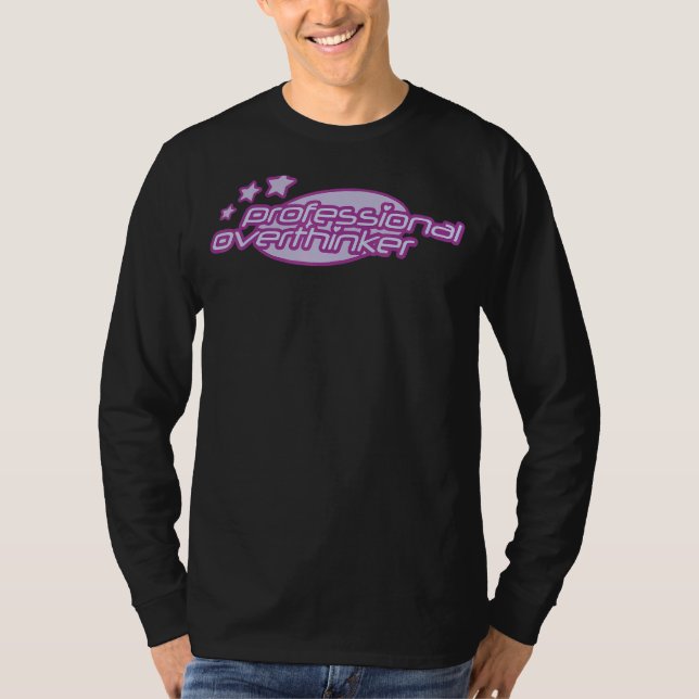 Camiseta Sobrepensador profesional (Anverso)