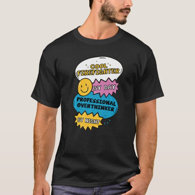 Camiseta Sobrepensador profesional de Guay por día B (Anverso)