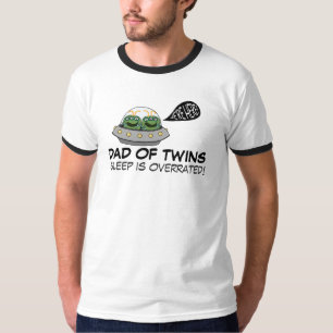 Camiseta SOBRESTIMAN al papá del SUEÑO de los gemelos