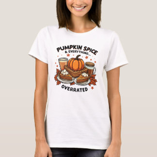 Camiseta Sobrevalorización de las especias de calabaza - Hu