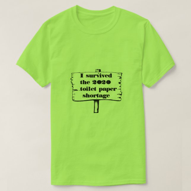 Camiseta Sobreviví (Diseño del anverso)