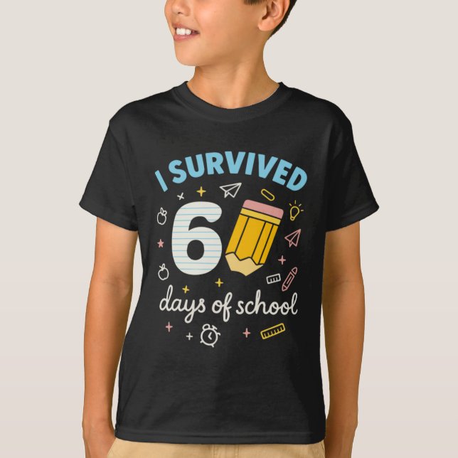 Camiseta Sobreviví-67-Días-De-Colegio (Anverso)