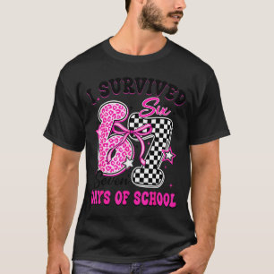 Camiseta Sobreviví 67 Días De Escuela Chistoso Meme Maestro