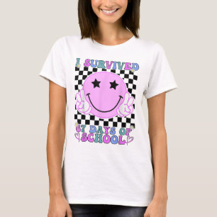 Camiseta Sobreviví 67 Días De Escuela Divertido 67 Meme Est
