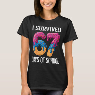 Camiseta Sobreviví 67 Días De Goteo De Helado De Chicos De 