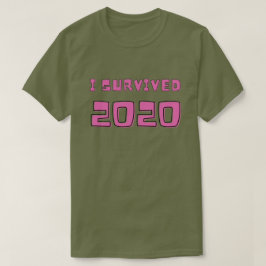 Camiseta Sobreviví a 2020
