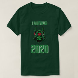 Camiseta Sobreviví a 2020