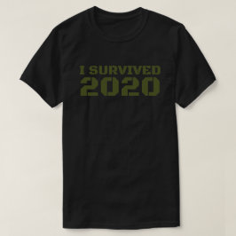 Camiseta Sobreviví a 2020