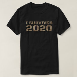 Camiseta Sobreviví a 2020