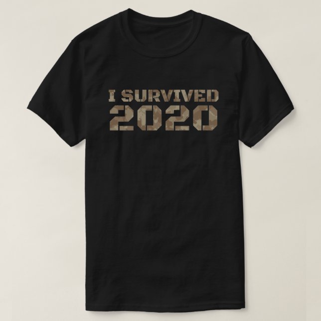 Camiseta Sobreviví a 2020 (Diseño del anverso)