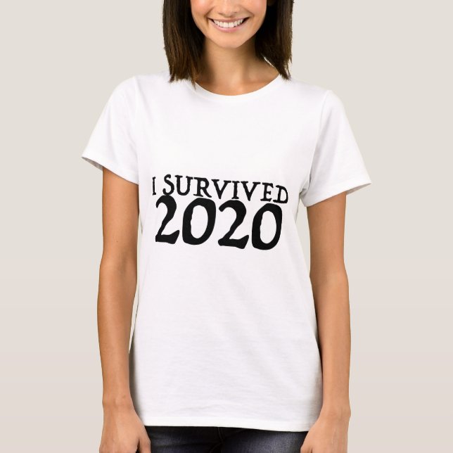 Camiseta Sobreviví a 2020 (Anverso)