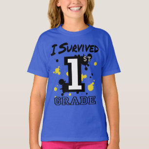 Camiseta Sobreviví a Chicas de primer grado