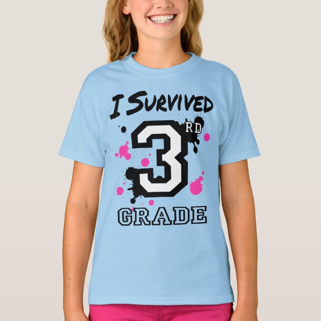 Camiseta Sobreviví a Chicas de tercer grado (Anverso)