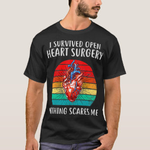 Camiseta Sobreviví a Cirugía de Corazón Abierto Regalos