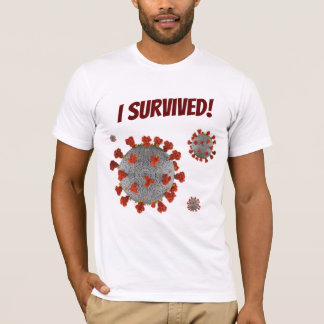 Camiseta Sobreviví a Covid-19