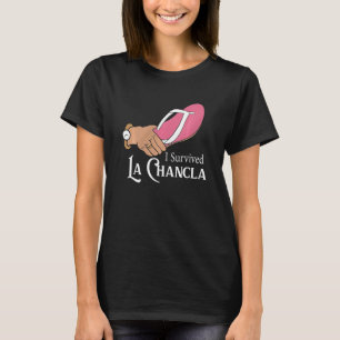 Camiseta Sobreviví a La Chancla Mexicana Flip Flop Hispanic