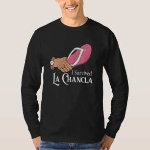 Camiseta Sobreviví a La Chancla Mexicana Flip Flop Hispanic