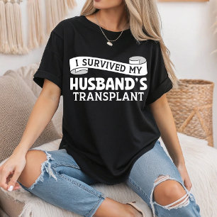 Camiseta Sobreviví a la cinta del receptor del trasplante d