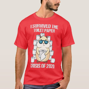 Camiseta Sobreviví A La Crisis De Papel Higiénico 2020