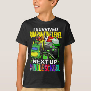 Camiseta Sobreviví a la cuarentena del siguiente juego de s