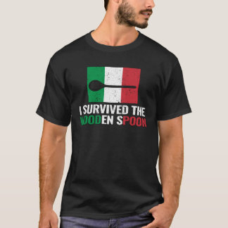 Camiseta Sobreviví A La Cuchara De Madera