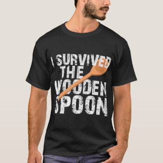 Camiseta Sobreviví A La Cuchara De Madera