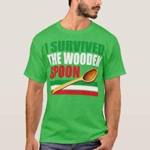 Camiseta Sobreviví A La Cuchara De Madera Divertida Spoon S