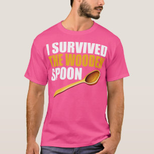 Camiseta Sobreviví A La Cuchara De Madera Divertida Spoon S