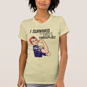 Camiseta Sobreviví a la cuidadora divertida de mi padre en 