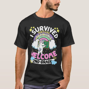 Camiseta Sobreviví A La Enseñanza Virtual Bienvenida De Vue