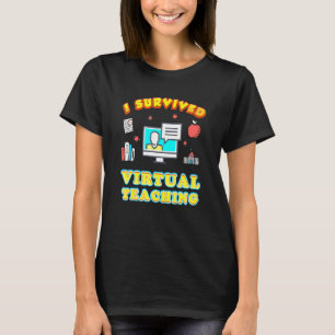 Camiseta Sobreviví A La Enseñanza Virtual El Último Día Del