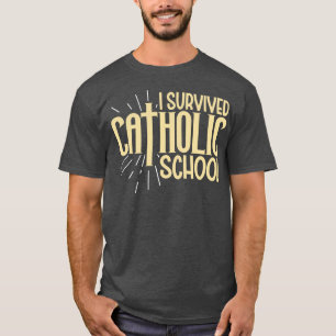 Camiseta Sobreviví a la escuela católica