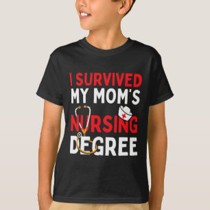 Camiseta Sobreviví a la Graduación Graduada Graduada Gradua