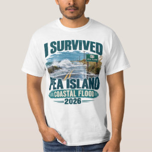 Camiseta Sobreviví a la inundación costera de Pea Island 20