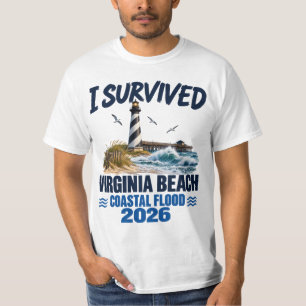 Camiseta Sobreviví a la Inundación Costera de Virginia Beac