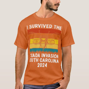 Camiseta Sobreviví A La Invasión Cicada En La Región De Sou