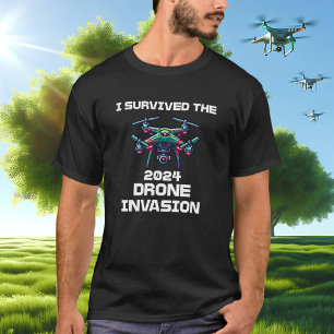 Camiseta Sobreviví a la invasión de drones en 2024