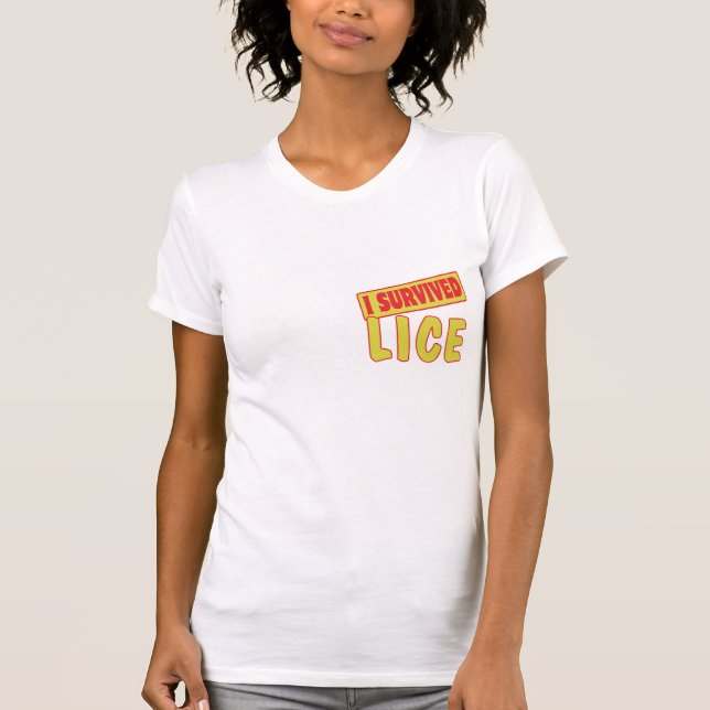 CAMISETA SOBREVIVÍ A LA LICE (Anverso)